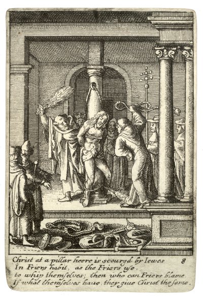 La flagellation - Wenceslaus Hollar